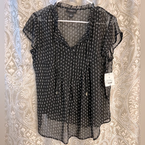 #19 Liz Claiborne Camisole Top Black | c. 183 | Size 12/14